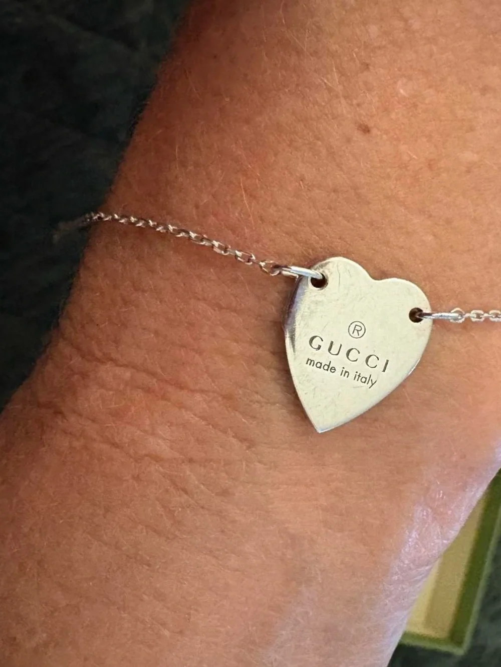 Gucci Heart Tag Bracelet